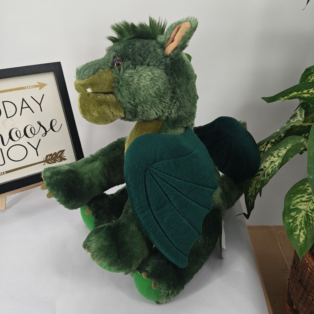Build A Bear Workshop 15" Pete's Dragon Elliot Green Plush BAB Disney